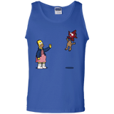 T-Shirts Royal / S Strangling Things Men's Tank Top