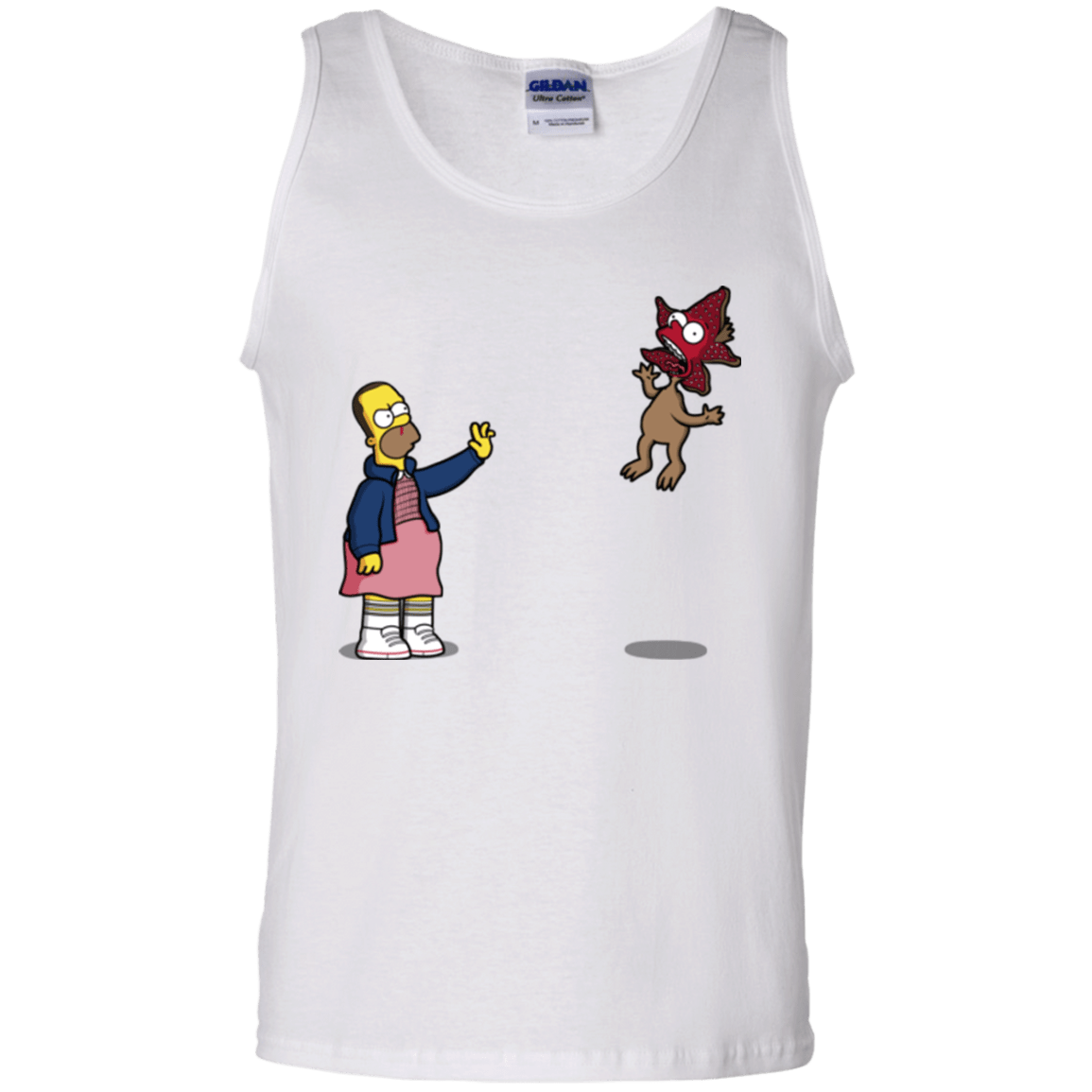 T-Shirts White / S Strangling Things Men's Tank Top