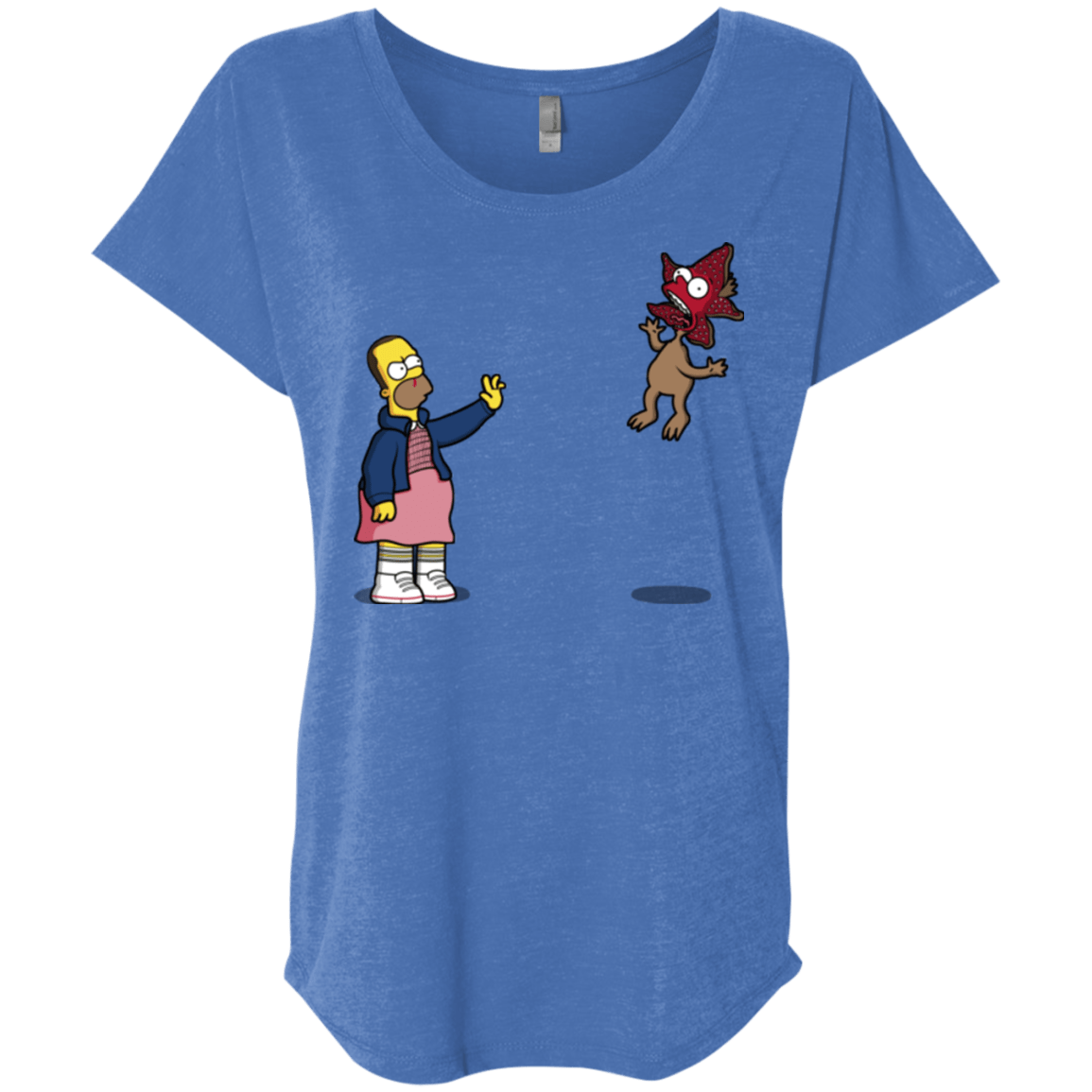 T-Shirts Vintage Royal / X-Small Strangling Things Triblend Dolman Sleeve