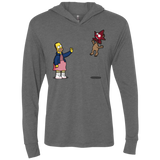 T-Shirts Premium Heather / X-Small Strangling Things Triblend Long Sleeve Hoodie Tee