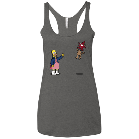 T-Shirts Premium Heather / X-Small Strangling Things Women's Triblend Racerback Tank