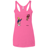 T-Shirts Vintage Pink / X-Small Strangling Things Women's Triblend Racerback Tank