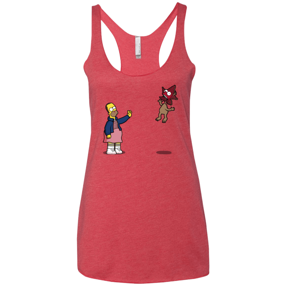 T-Shirts Vintage Red / X-Small Strangling Things Women's Triblend Racerback Tank