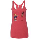 T-Shirts Vintage Red / X-Small Strangling Things Women's Triblend Racerback Tank