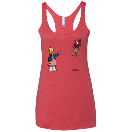 T-Shirts Vintage Red / X-Small Strangling Things Women's Triblend Racerback Tank