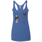 T-Shirts Vintage Royal / X-Small Strangling Things Women's Triblend Racerback Tank