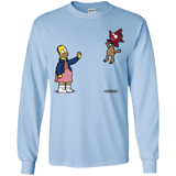 T-Shirts Light Blue / YS Strangling Things Youth Long Sleeve T-Shirt