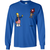 T-Shirts Royal / YS Strangling Things Youth Long Sleeve T-Shirt