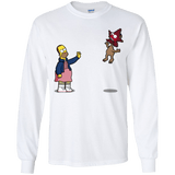 T-Shirts White / YS Strangling Things Youth Long Sleeve T-Shirt