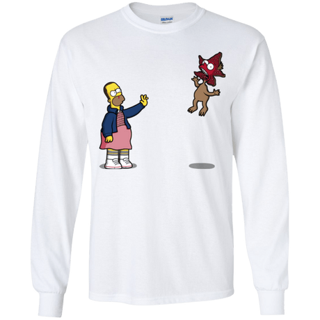 T-Shirts White / YS Strangling Things Youth Long Sleeve T-Shirt