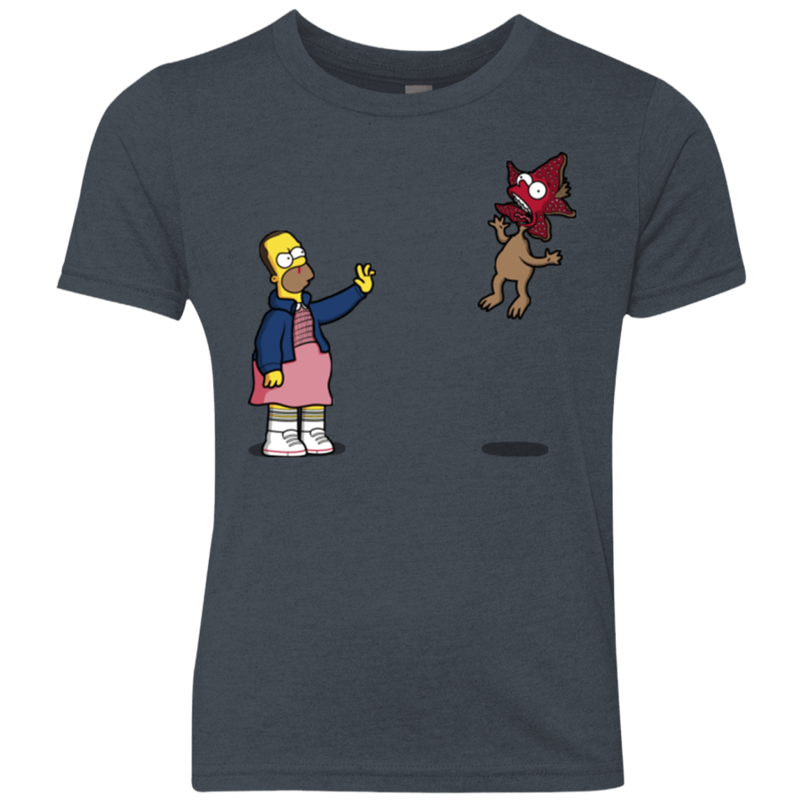 T-Shirts Vintage Navy / YXS Strangling Things Youth Triblend T-Shirt