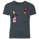 T-Shirts Vintage Navy / YXS Strangling Things Youth Triblend T-Shirt