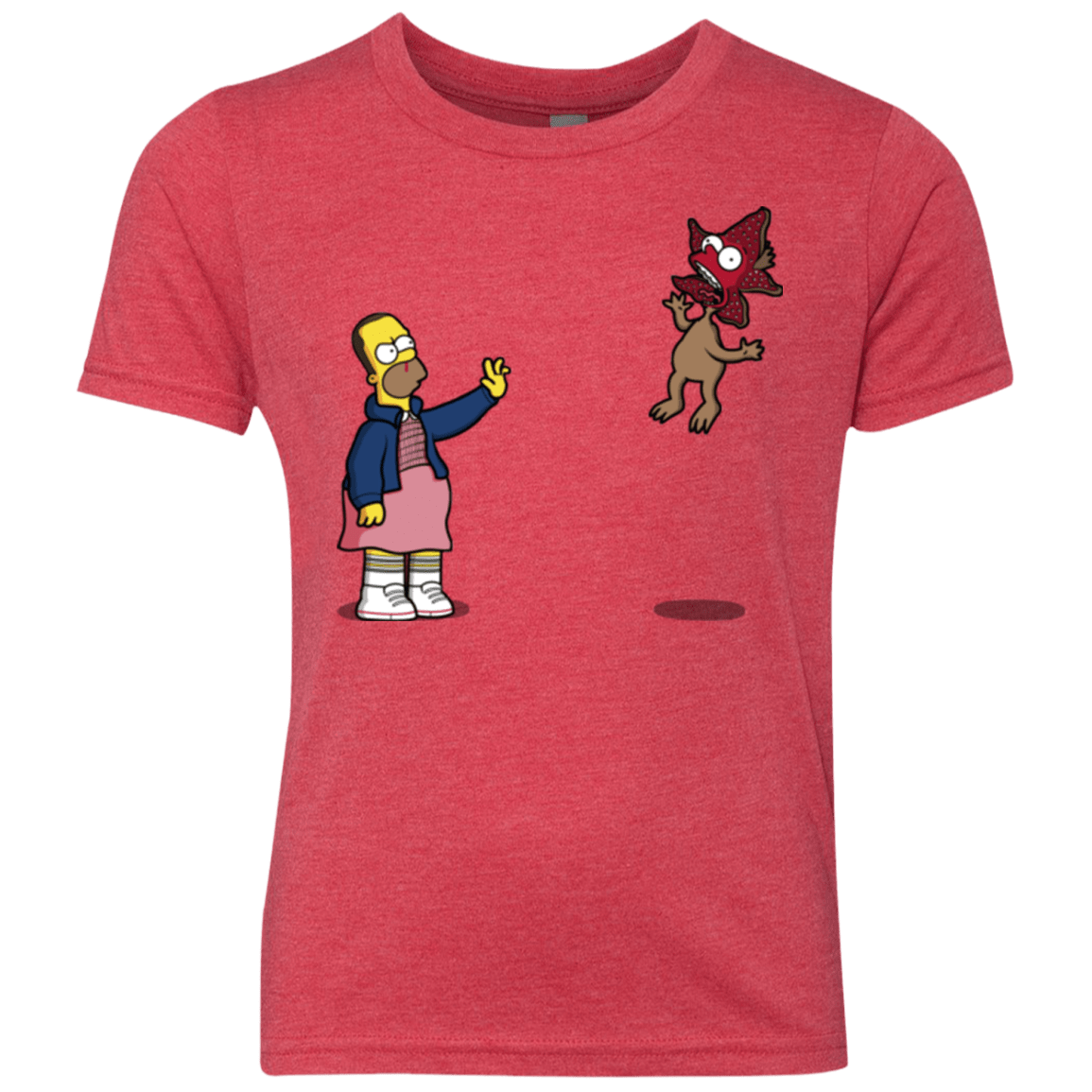 T-Shirts Vintage Red / YXS Strangling Things Youth Triblend T-Shirt