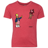 T-Shirts Vintage Red / YXS Strangling Things Youth Triblend T-Shirt