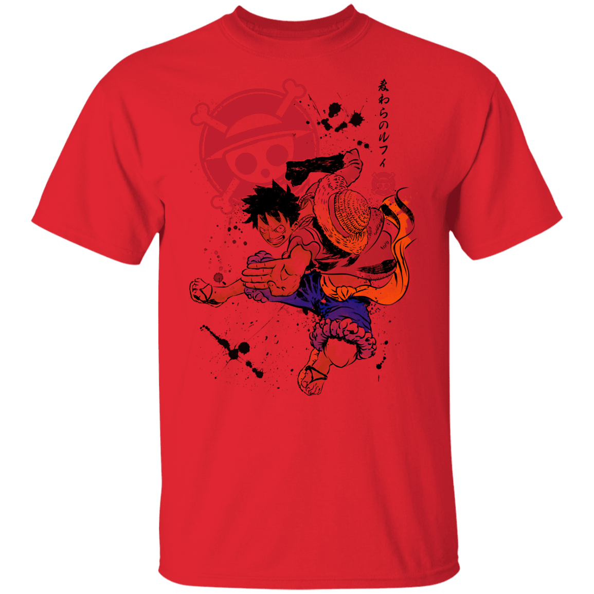 T-Shirts Red / YXS Straw Hat Captain Youth T-Shirt