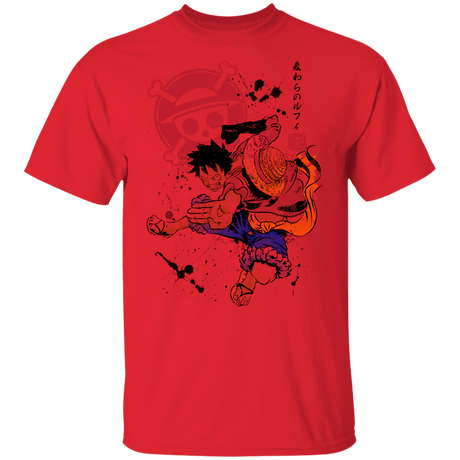 T-Shirts Red / YXS Straw Hat Captain Youth T-Shirt