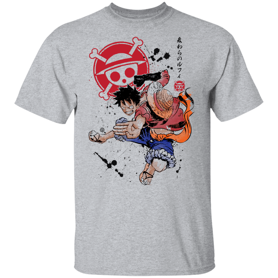 T-Shirts Sport Grey / YXS Straw Hat Captain Youth T-Shirt