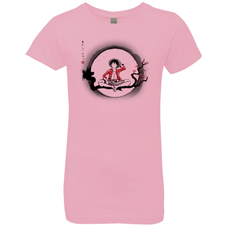T-Shirts Light Pink / YXS Straw Hat Pirate Girls Premium T-Shirt