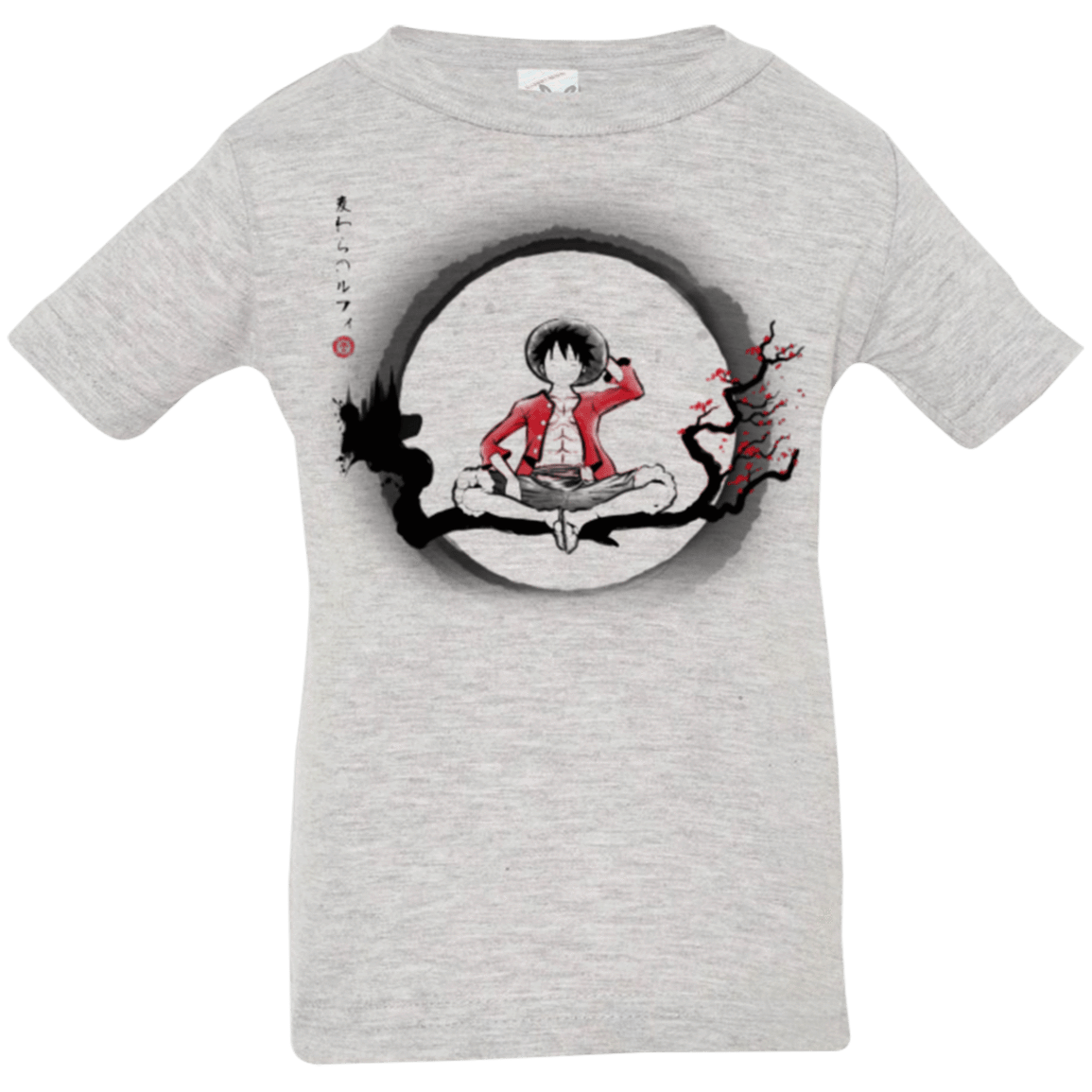 T-Shirts Heather / 6 Months Straw Hat Pirate Infant Premium T-Shirt