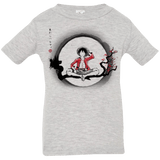 T-Shirts Heather / 6 Months Straw Hat Pirate Infant Premium T-Shirt