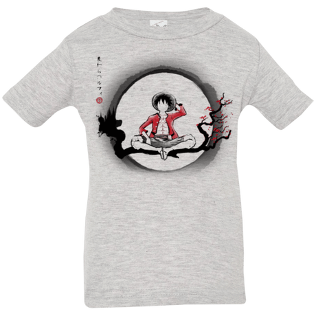 T-Shirts Heather / 6 Months Straw Hat Pirate Infant Premium T-Shirt