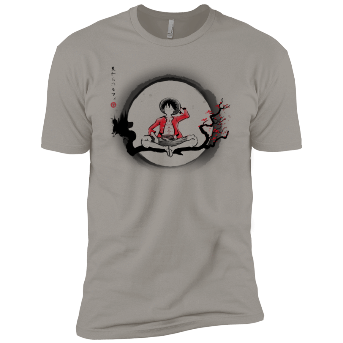 T-Shirts Light Grey / X-Small Straw Hat Pirate Men's Premium T-Shirt
