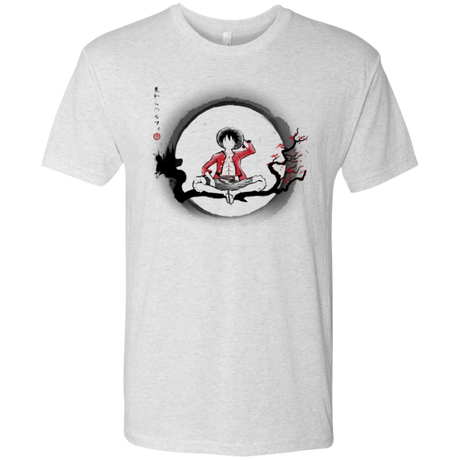 T-Shirts Heather White / Small Straw Hat Pirate Men's Triblend T-Shirt