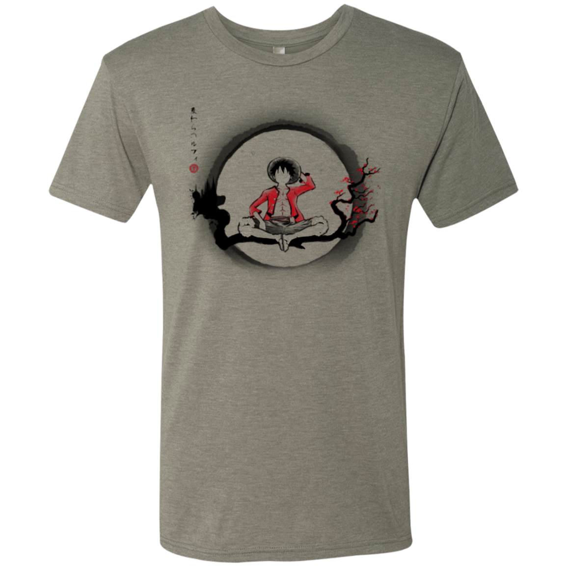 T-Shirts Venetian Grey / Small Straw Hat Pirate Men's Triblend T-Shirt