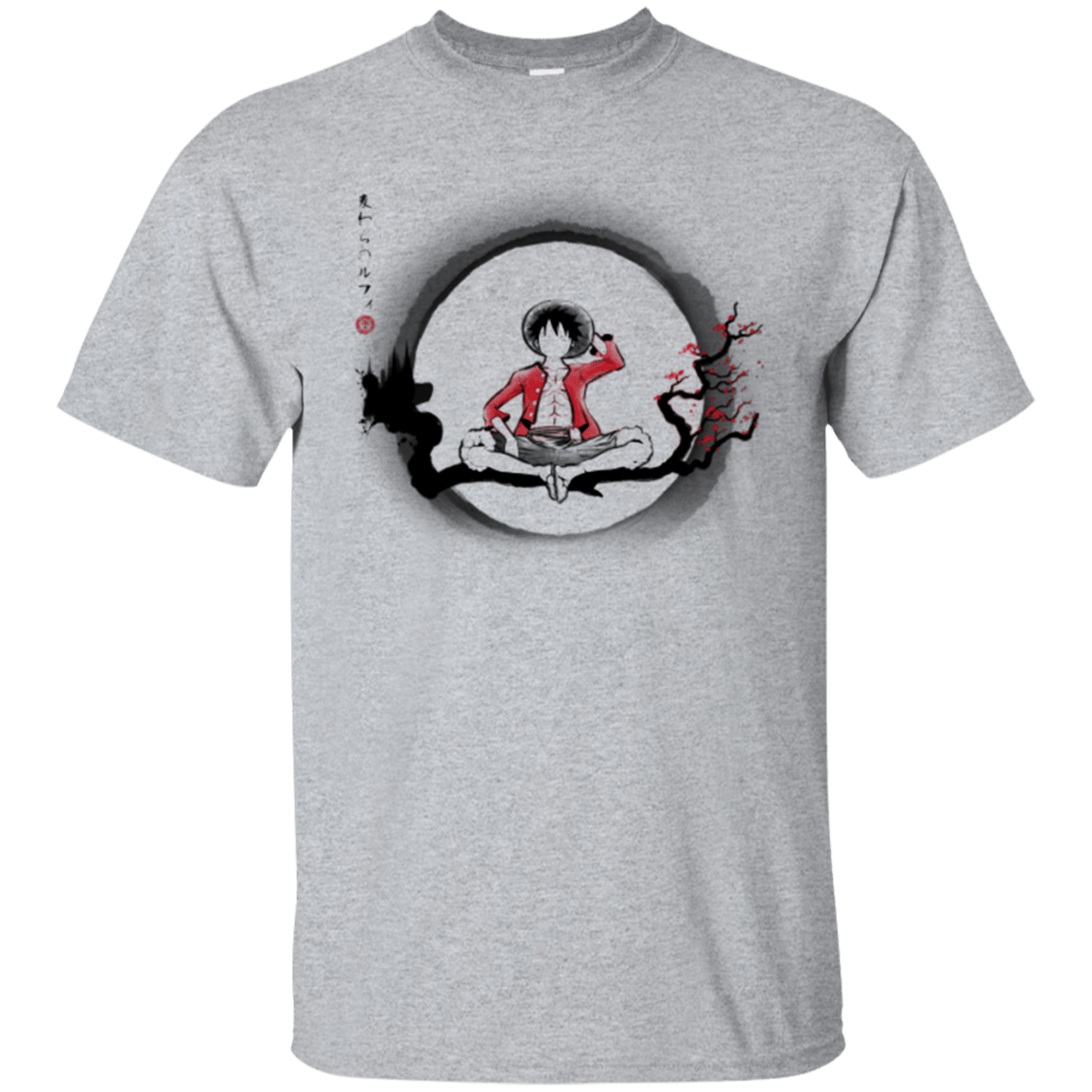 T-Shirts Sport Grey / Small Straw Hat Pirate T-Shirt
