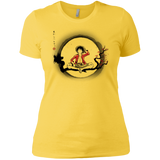 T-Shirts Vibrant Yellow / X-Small Straw Hat Pirate Women's Premium T-Shirt