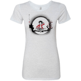 T-Shirts Heather White / Small Straw Hat Pirate Women's Triblend T-Shirt