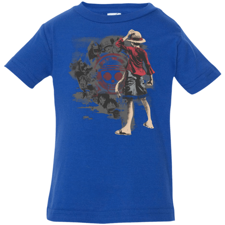 T-Shirts Royal / 6 Months Straw hats Infant Premium T-Shirt