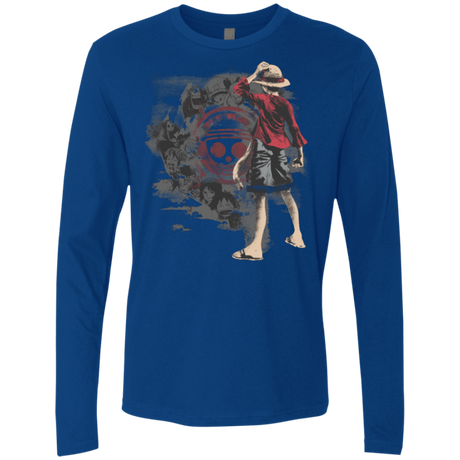 T-Shirts Royal / Small Straw hats Men's Premium Long Sleeve