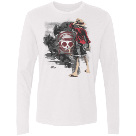 T-Shirts White / Small Straw hats Men's Premium Long Sleeve