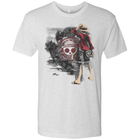 T-Shirts Heather White / Small Straw hats Men's Triblend T-Shirt