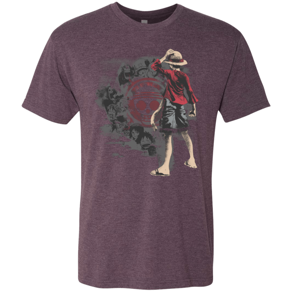 T-Shirts Vintage Purple / Small Straw hats Men's Triblend T-Shirt