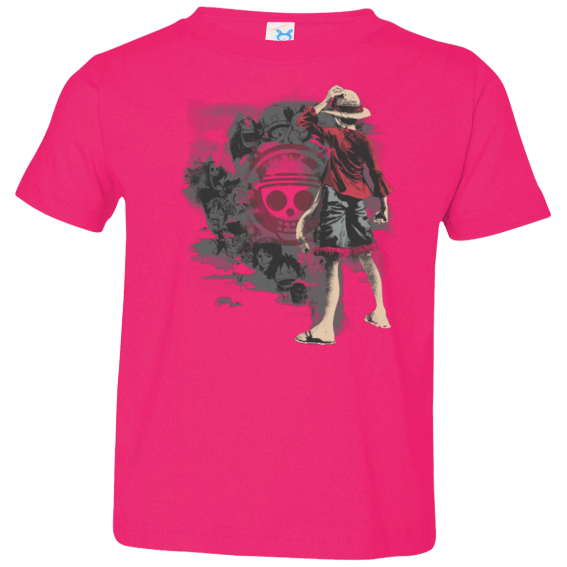 T-Shirts Hot Pink / 2T Straw hats Toddler Premium T-Shirt