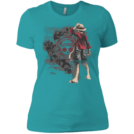 T-Shirts Tahiti Blue / X-Small Straw hats Women's Premium T-Shirt