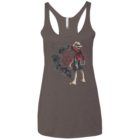 T-Shirts Macchiato / X-Small Straw hats Women's Triblend Racerback Tank