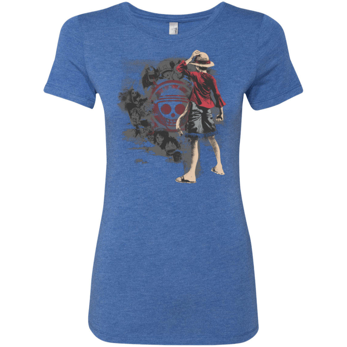 T-Shirts Vintage Royal / Small Straw hats Women's Triblend T-Shirt
