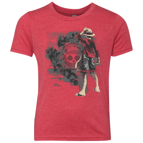 T-Shirts Vintage Red / YXS Straw hats Youth Triblend T-Shirt