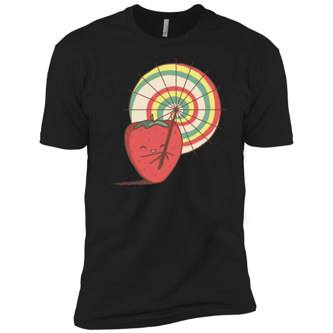 T-Shirts Black / YXS Strawberry Frye Boys Premium T-Shirt