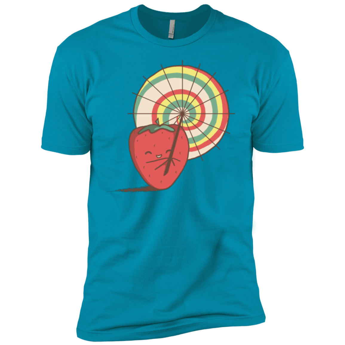 T-Shirts Turquoise / YXS Strawberry Frye Boys Premium T-Shirt