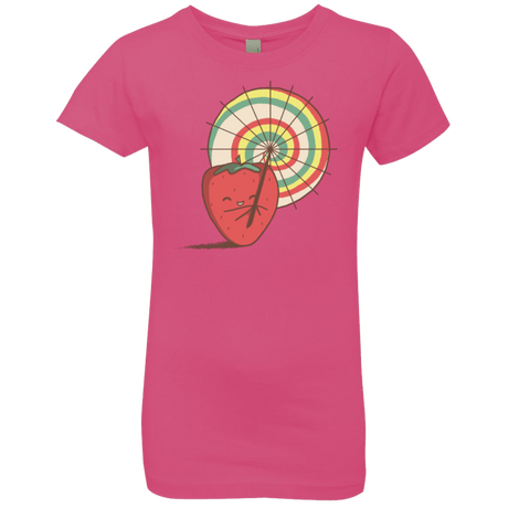 T-Shirts Hot Pink / YXS Strawberry Frye Girls Premium T-Shirt