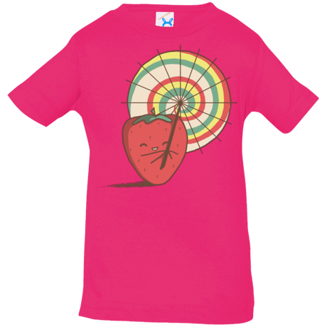 T-Shirts Hot Pink / 6 Months Strawberry Frye Infant PremiumT-Shirt