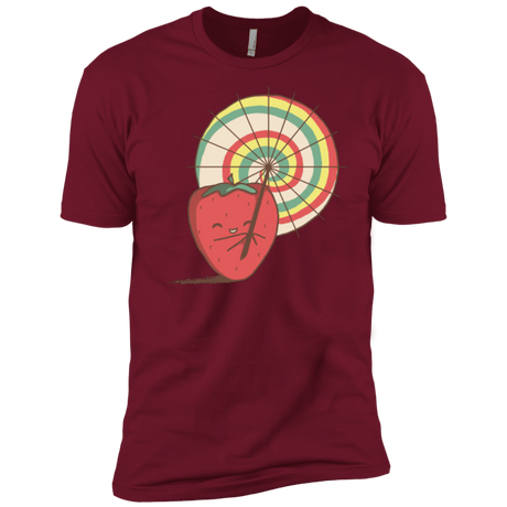 T-Shirts Cardinal / X-Small Strawberry Frye Men's Premium T-Shirt