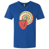 T-Shirts Royal / X-Small Strawberry Frye Men's Premium V-Neck