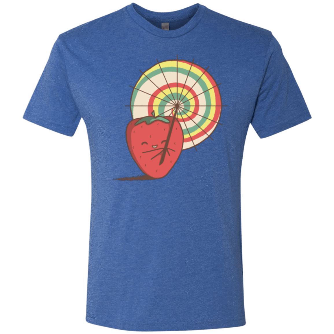 T-Shirts Vintage Royal / Small Strawberry Frye Men's Triblend T-Shirt