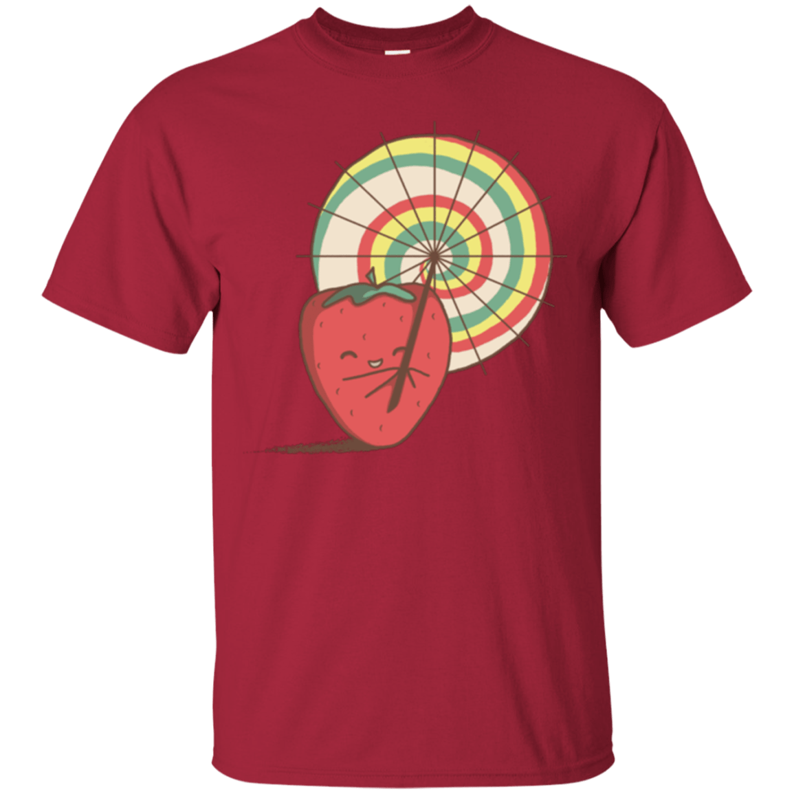 T-Shirts Cardinal / Small Strawberry Frye T-Shirt