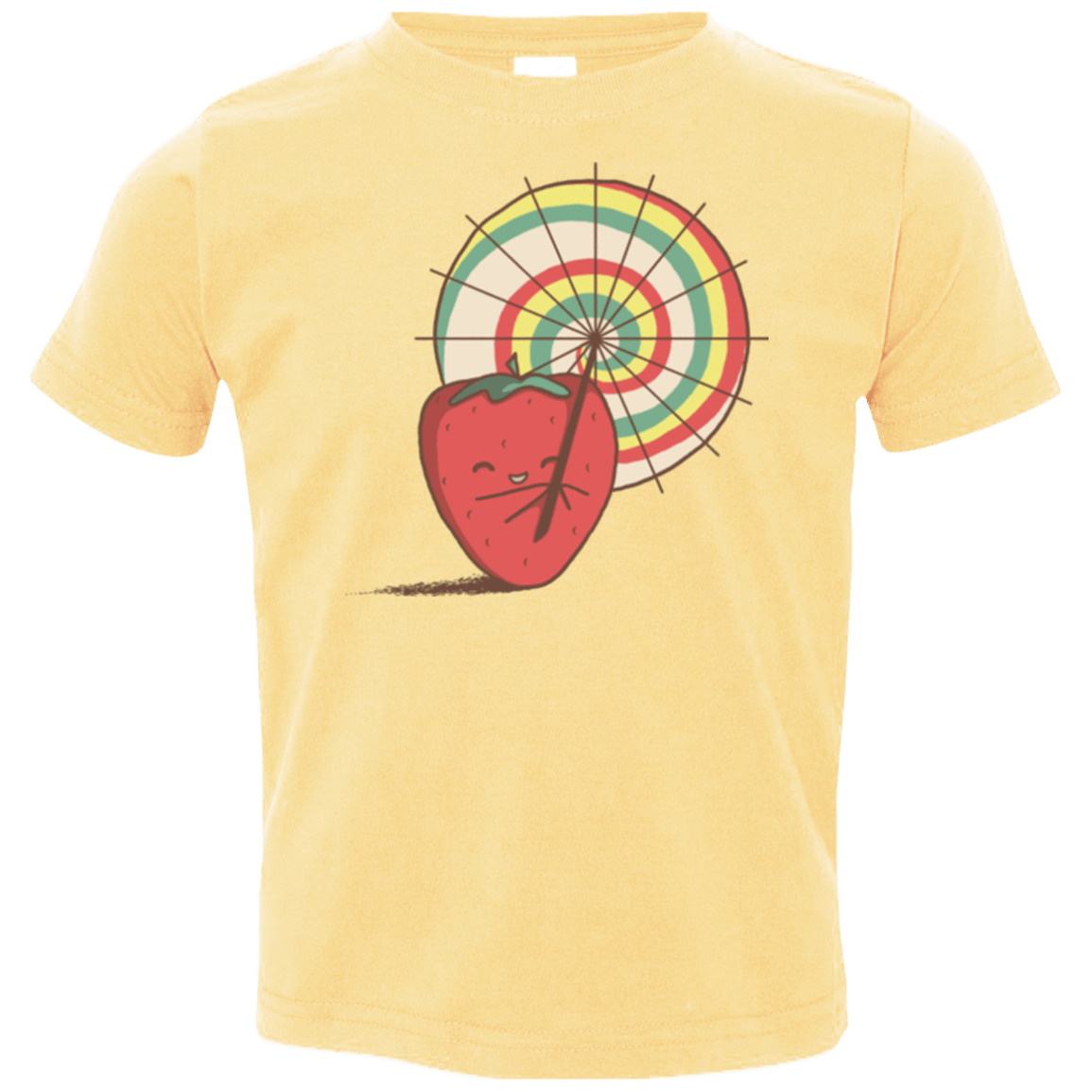 T-Shirts Butter / 2T Strawberry Frye Toddler Premium T-Shirt